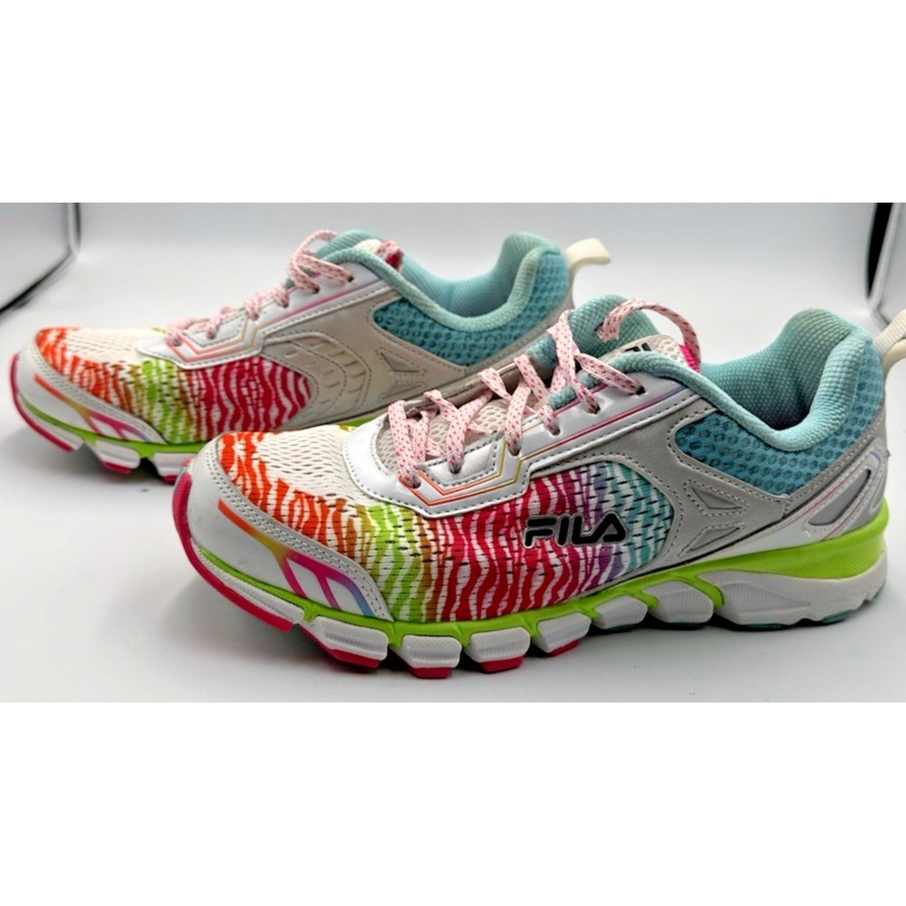 Fila Womans Sneakers Size 8 Multicolor lace up